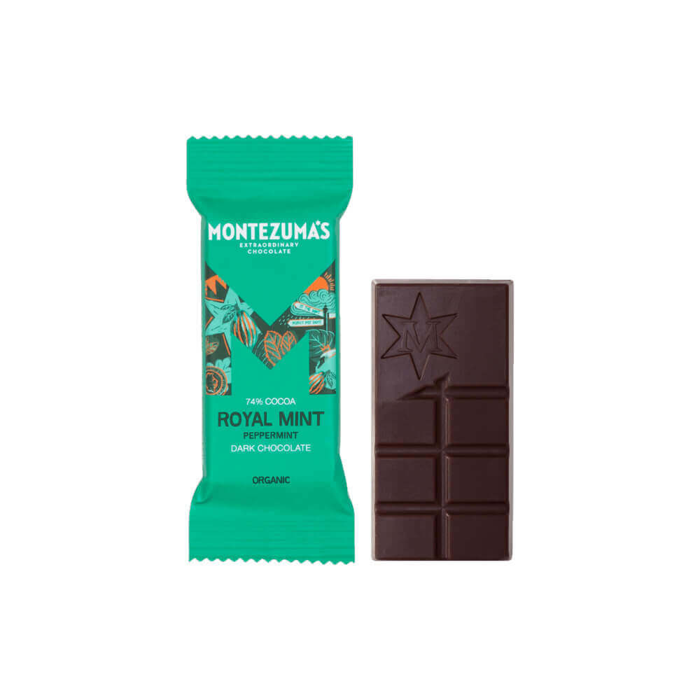 Montezuma's Royal Mint Dark With Peppermint 25g